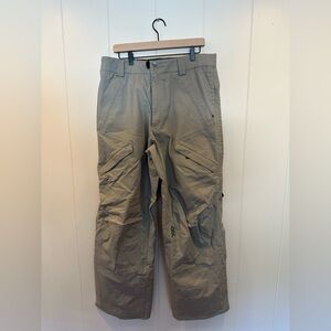Burton Men's Olive/Tan Technical Cargo Pants